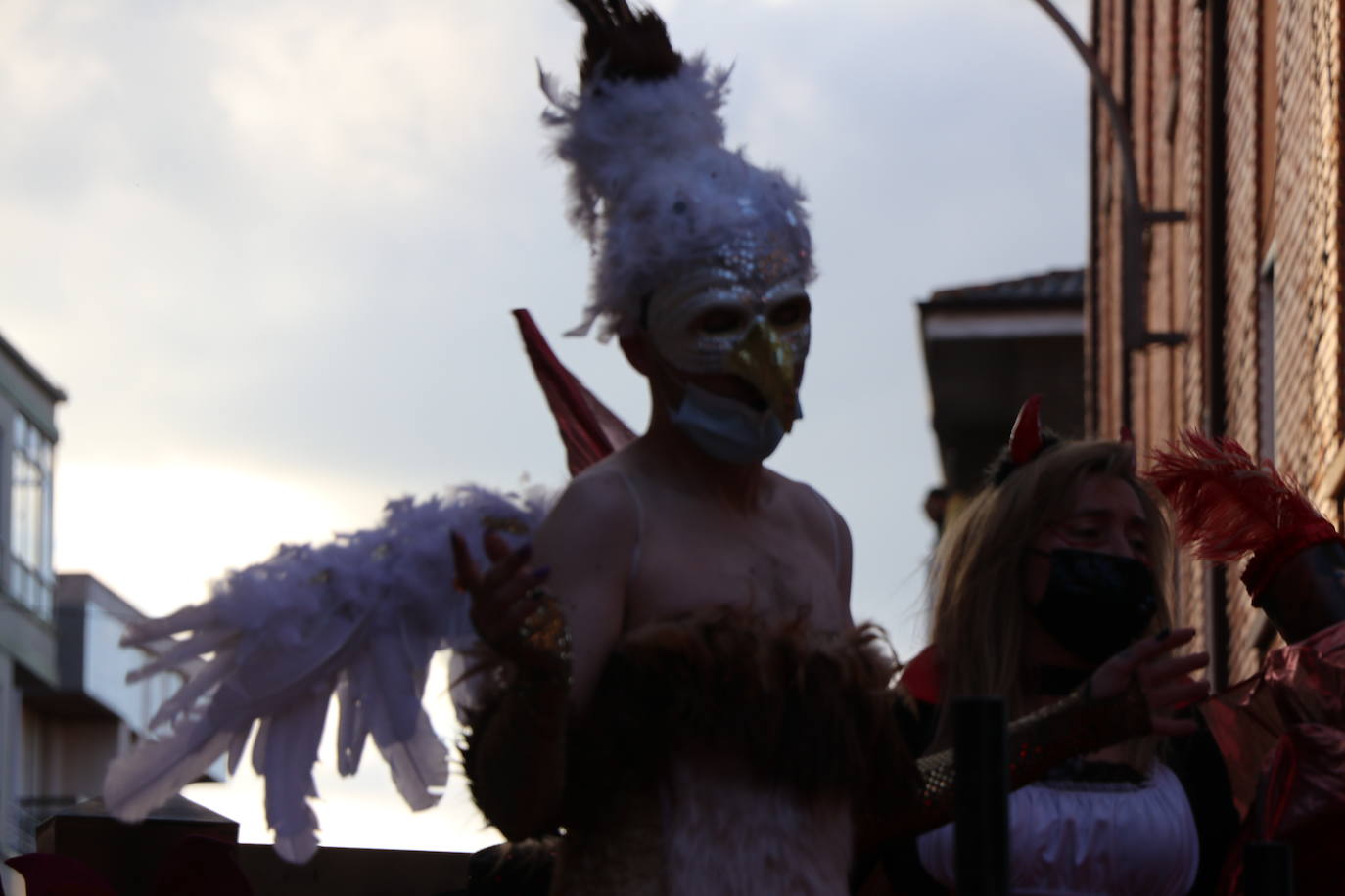 Cabalgata del sábado de Piñata en Astorga.