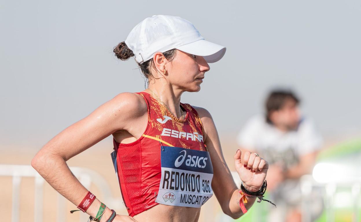 Lucía Redondo, durante la disputa de esta Copa del Mundo.