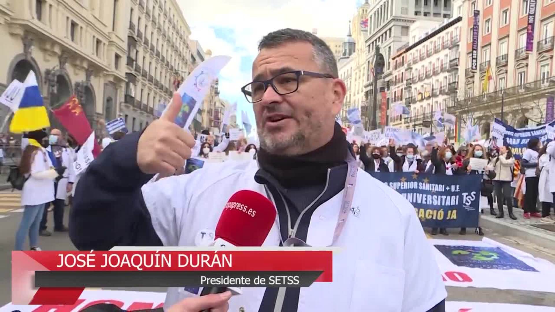 Técnicos sanitarios piden que su formación sea universitaria como en Europa