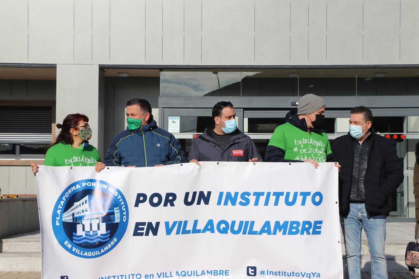 La plataforma Por un instituto en Villaquilambre convoca una nueva concentración de protesta para reclamar esa infraestructura