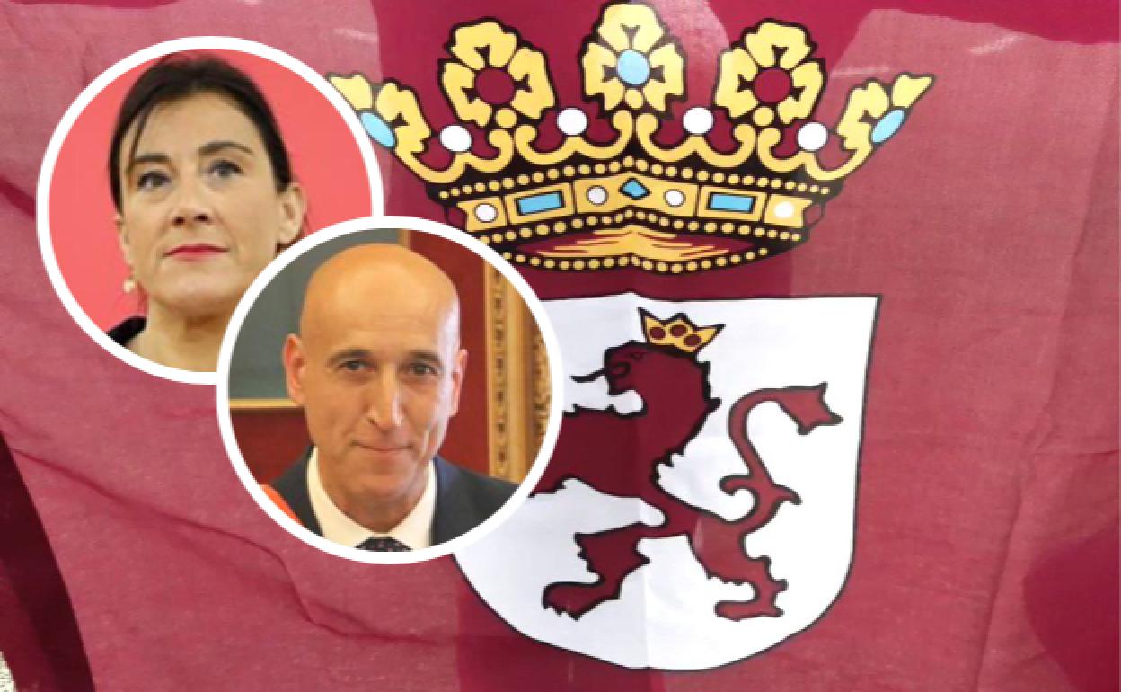 El alcalde de León, José Antonio Diez, y la candidata a la presidencia de las Cortes de Castilla y León, Ana Sánchez, han mostrado sus distantes opiniones acerca de la Cuna del Parlamentarismo.