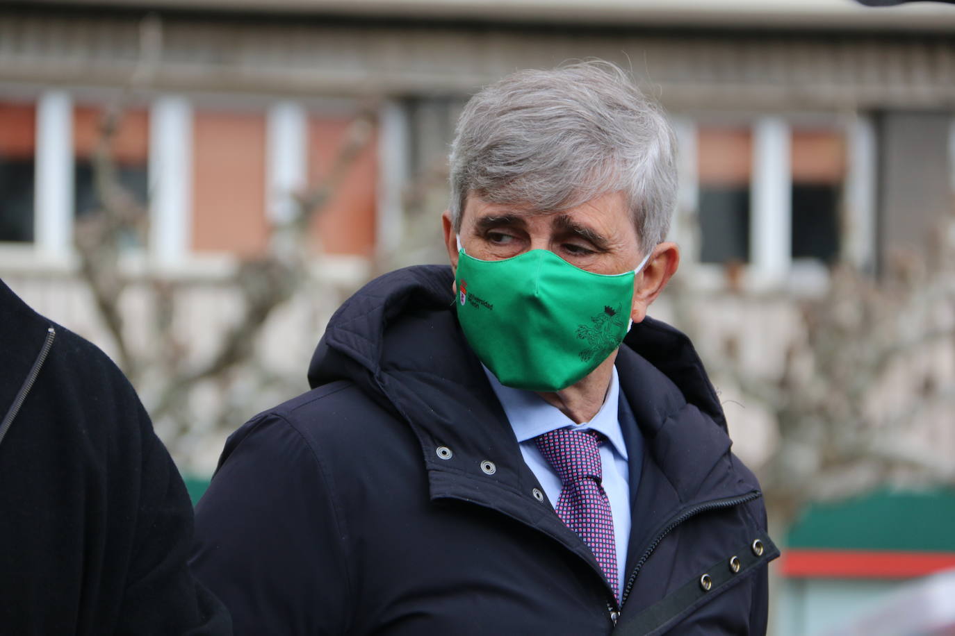 Actos del Día Internacional de la Mujer en la plaza de la Inmaculada de León. 