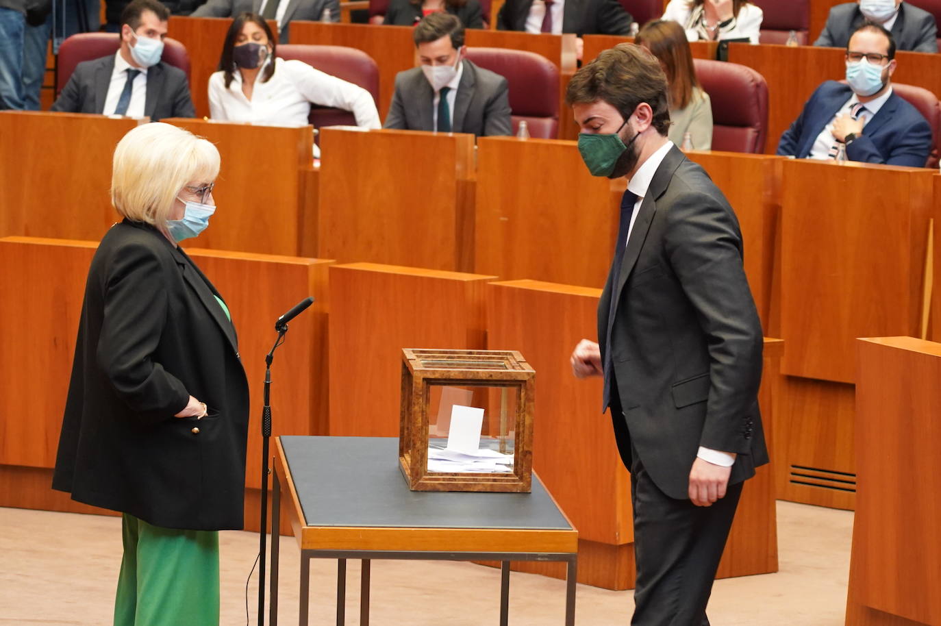 Pleno de constitución de las Cortes de Castilla y León