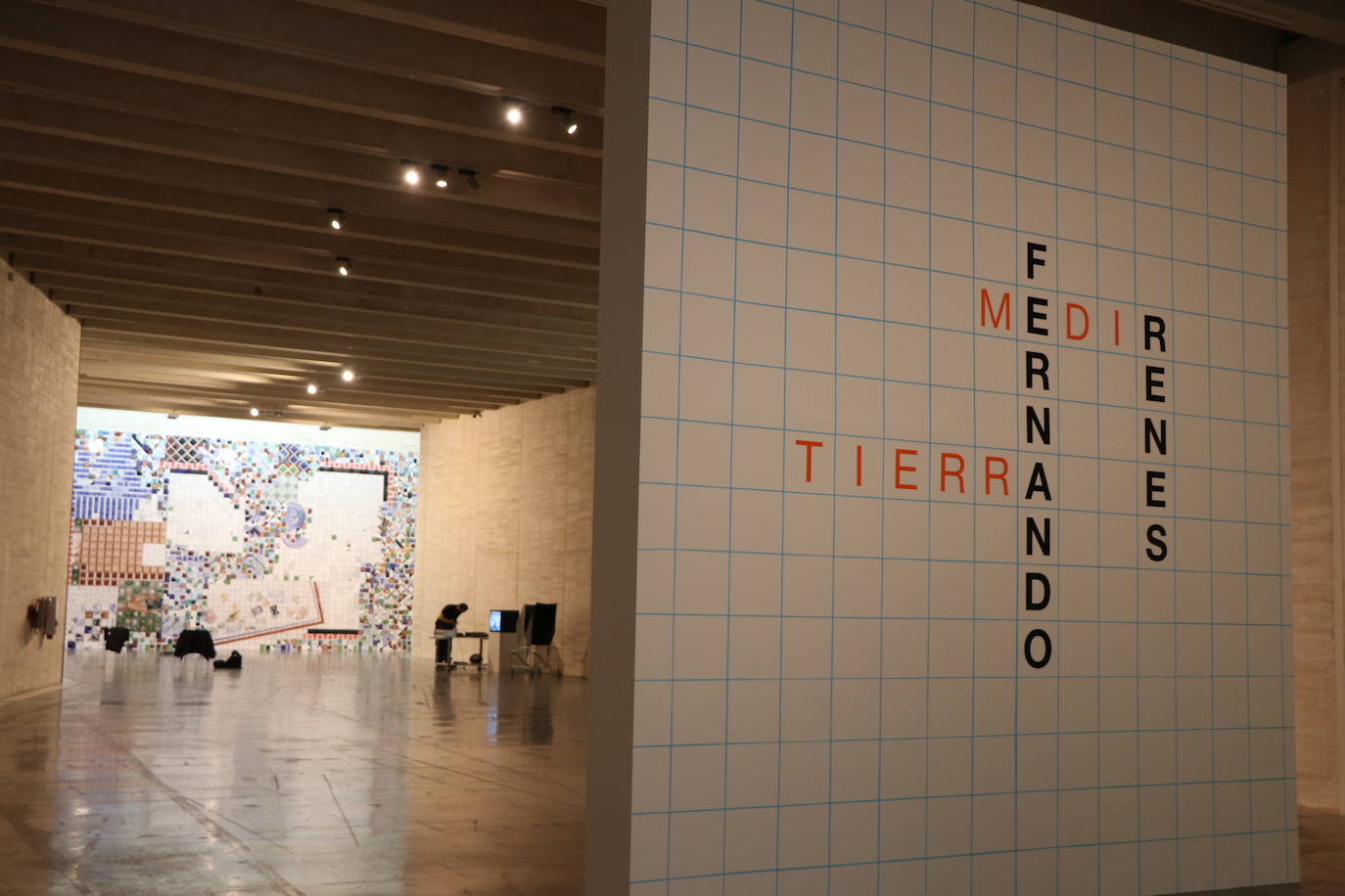 El museo de arte contemporáneo de Castilla y León acoge en las salas 3 y 4 una exposición del burgalés Fernando Renes y otra que aglutina obras del fondo de la colección del museo.