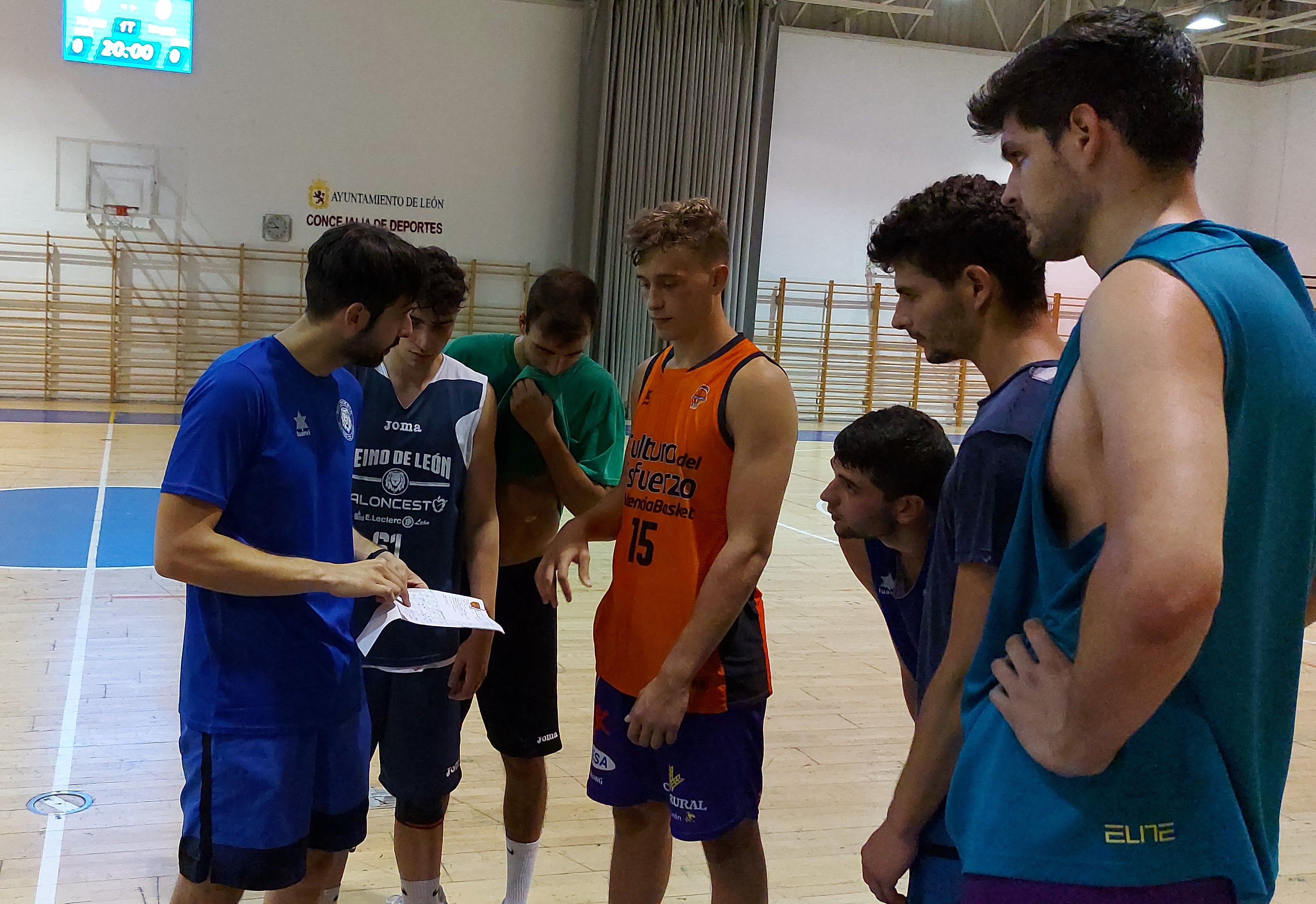 Imagen de un entrenamiento del Reino de León.