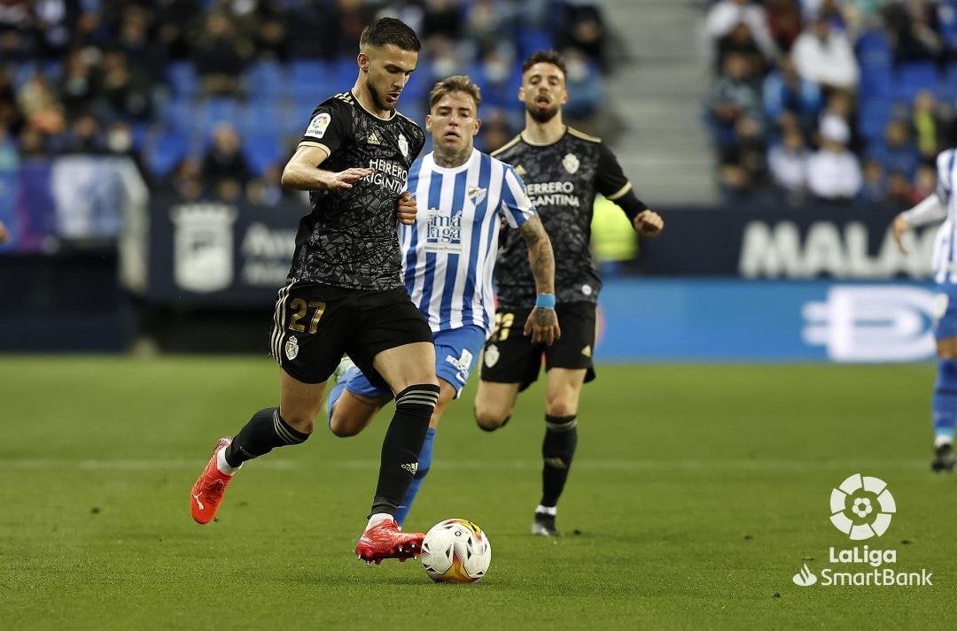 Málaga y Ponferradina firman la tablas en su duelo de la Liga Smartbank.