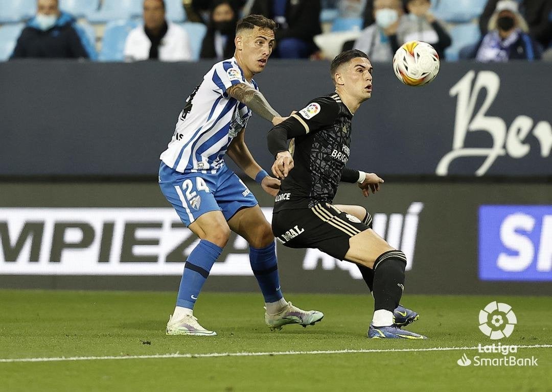 Málaga y Ponferradina firman la tablas en su duelo de la Liga Smartbank.