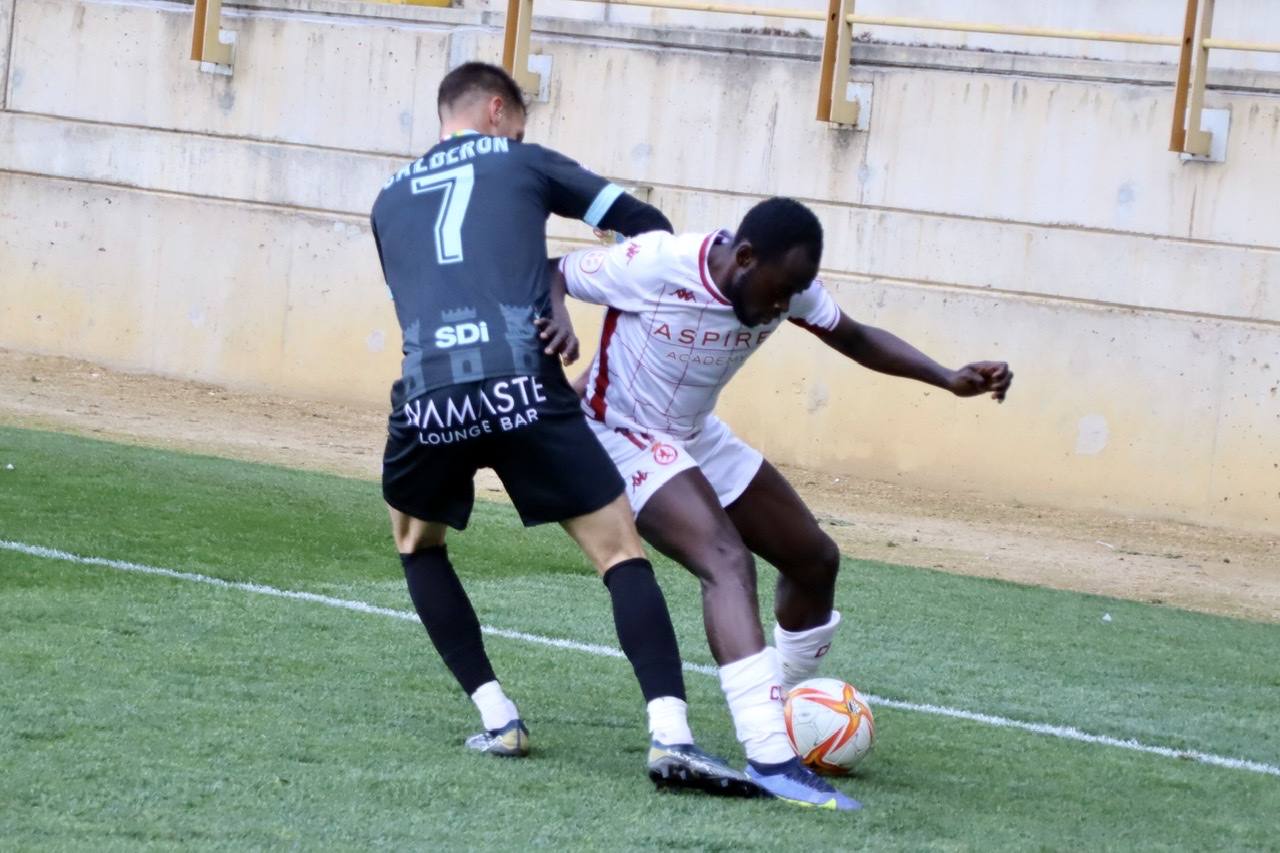 El conjunto leonés se medía a los riojanos en el Reino de León en una nueva jornada de la Primera División RFEF.