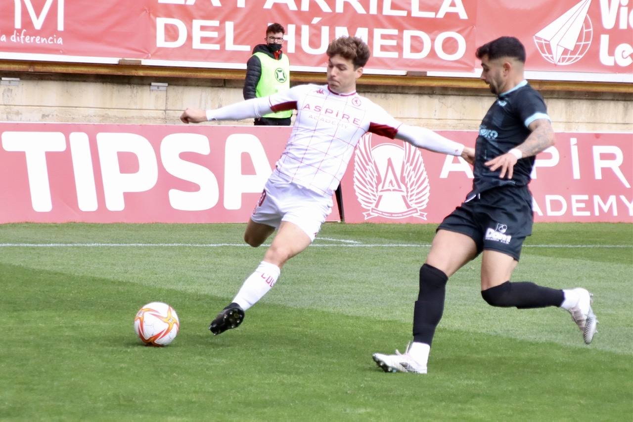 El conjunto leonés se medía a los riojanos en el Reino de León en una nueva jornada de la Primera División RFEF.