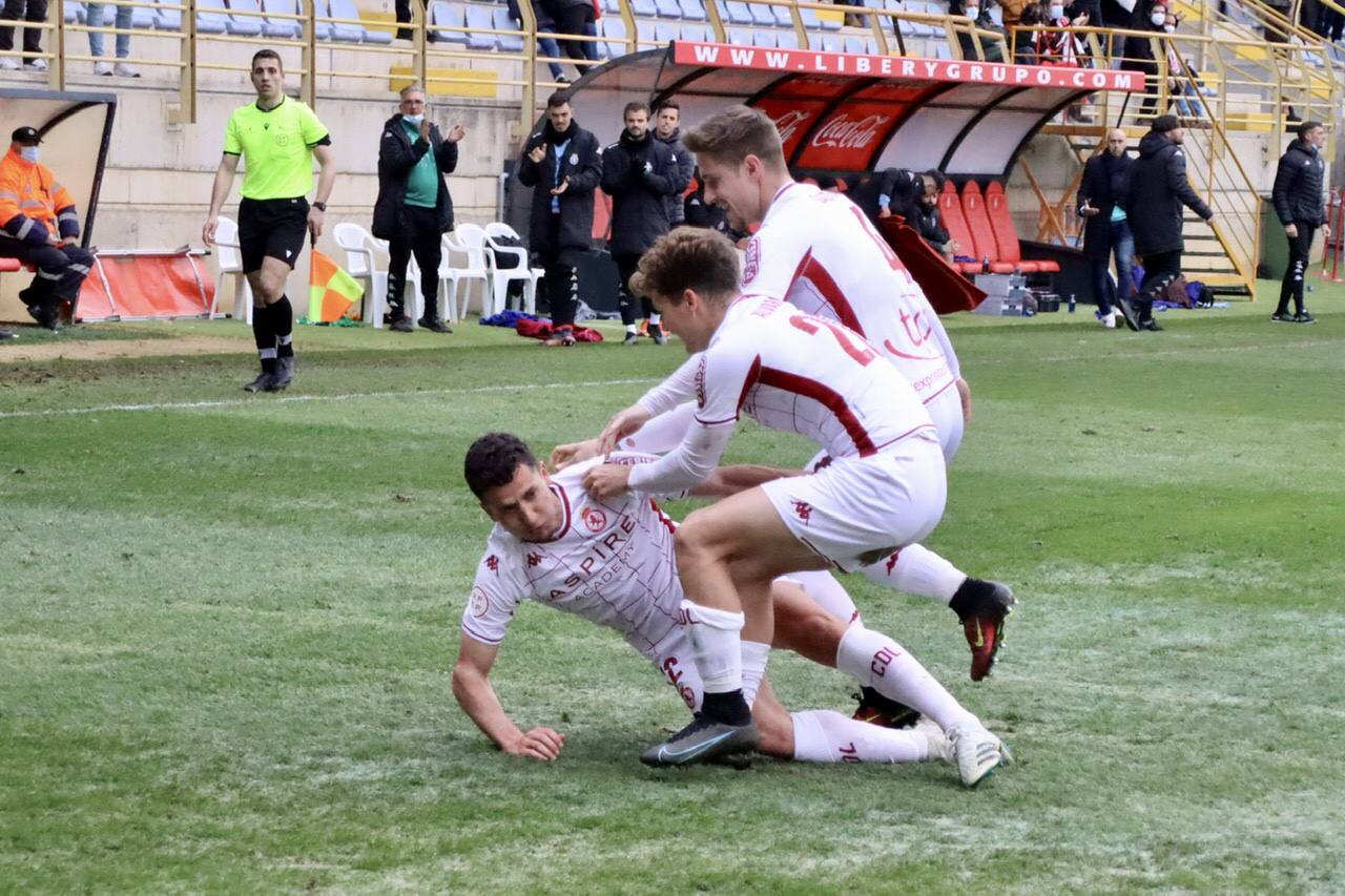 El conjunto leonés se medía a los riojanos en el Reino de León en una nueva jornada de la Primera División RFEF.