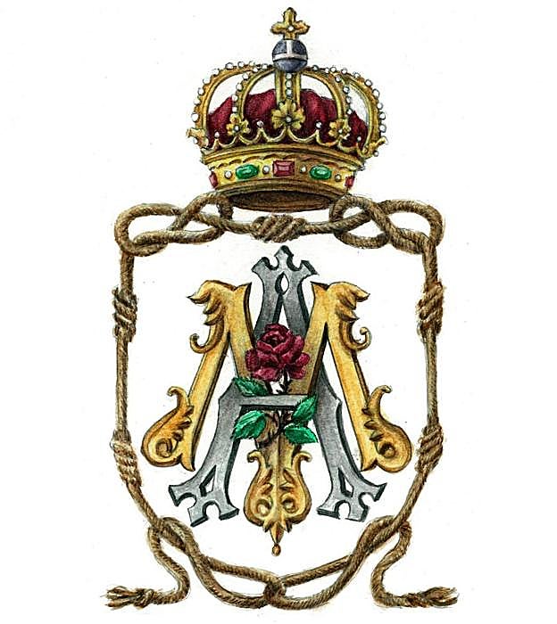 Nuevo logo de la Virgen de la Amargura.