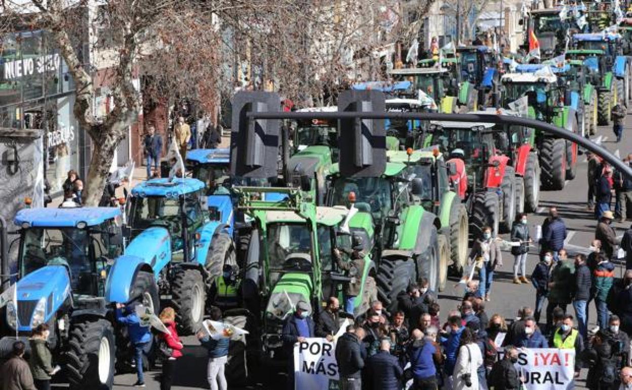 Una de las últimas movilizaciones celebrada en la capital zamorana. 