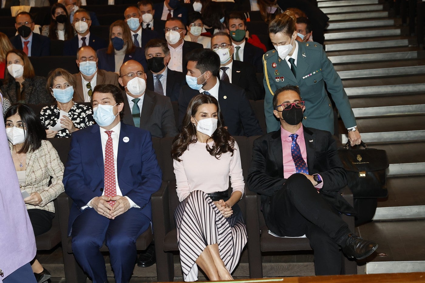 Doña Letizia preside la celebración del Día Mundial de Enfermedades Raras en León