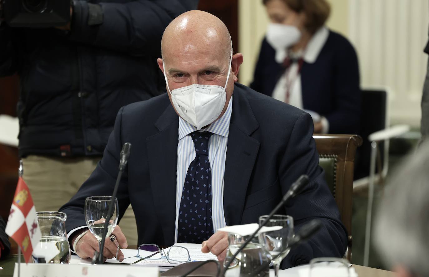 El consejero de Agricultura, Ganadería y Desarrollo Rural, Jesús Julio Carnero, asiste a la Conferencia Sectorial de Agricultura..