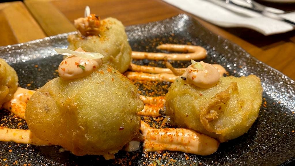 Uno de los platos de la carta de Lumière. 