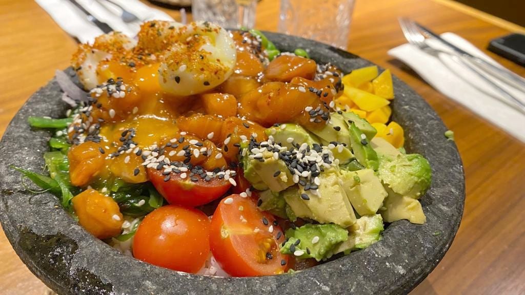Uno de los platos de la carta de Lumière. 