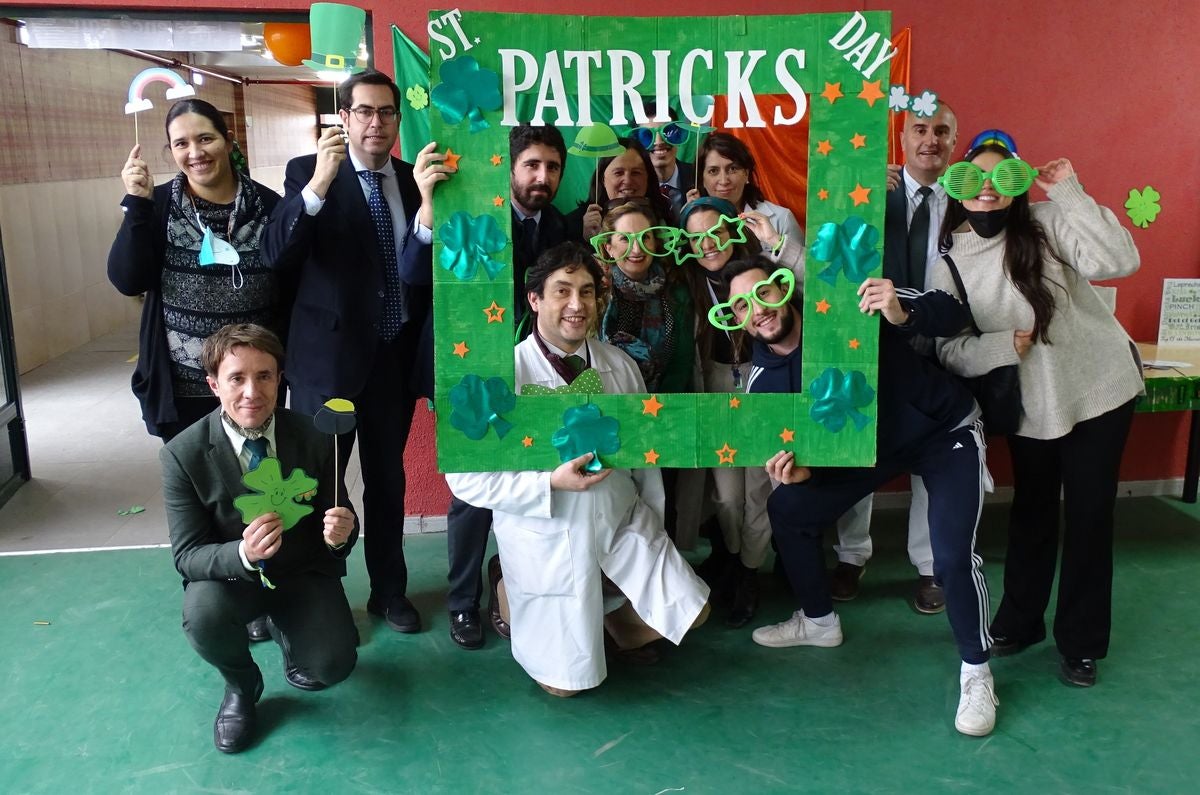 El Colegio Internacional Peñacorada celebró el Día de San Patricio.