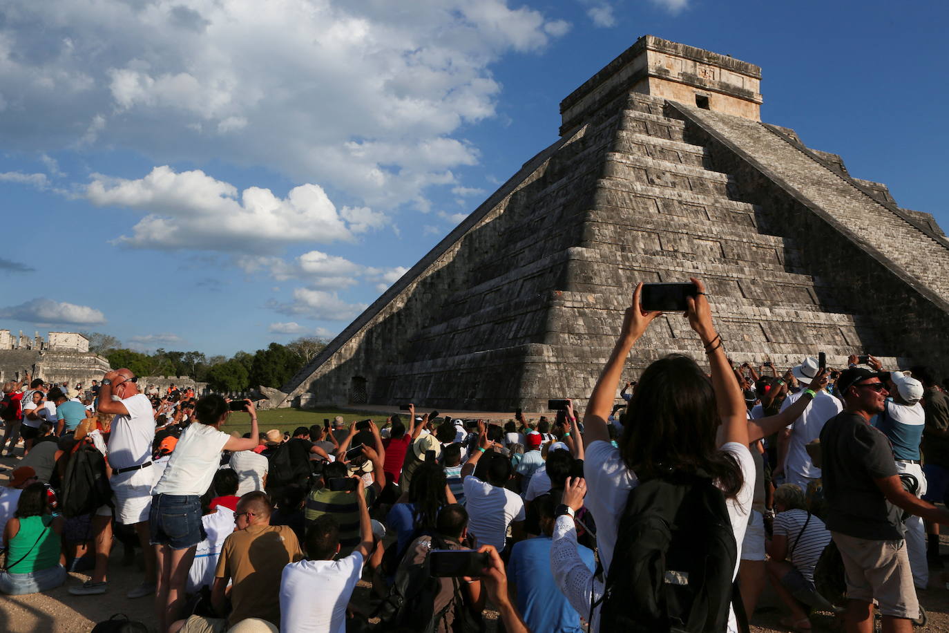 Fotos: El equinoccio de primavera en Chichén Itzá