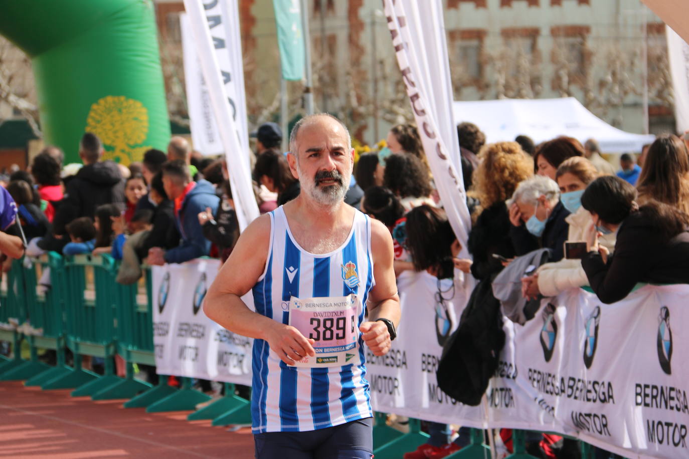 Fotos: Llegada a meta de la Media Maratón