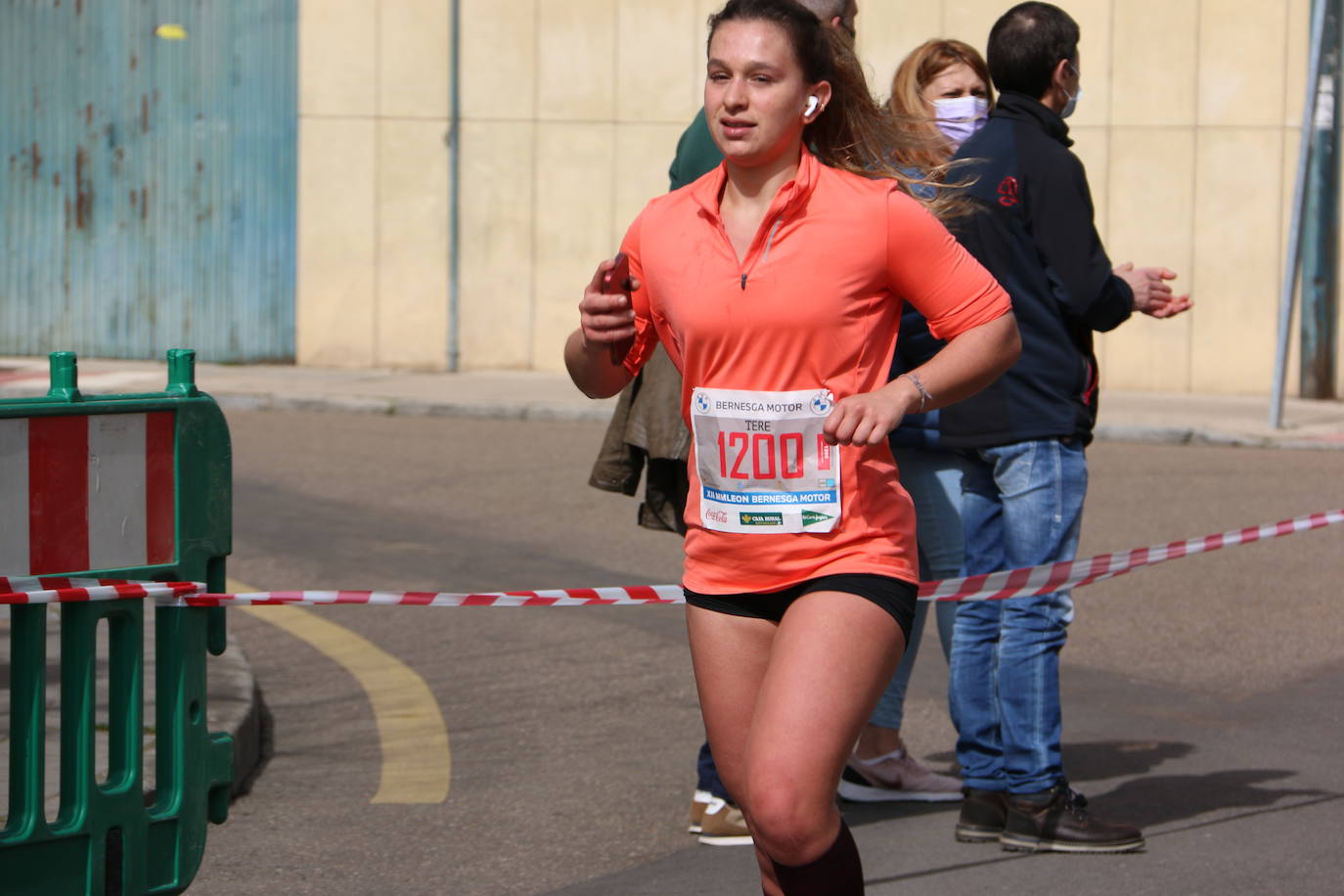 Fotos: Llegada a meta de la Media Maratón