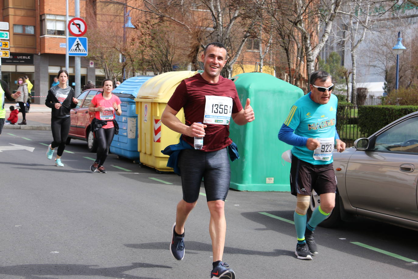 Fotos: Llegada a meta de la Media Maratón