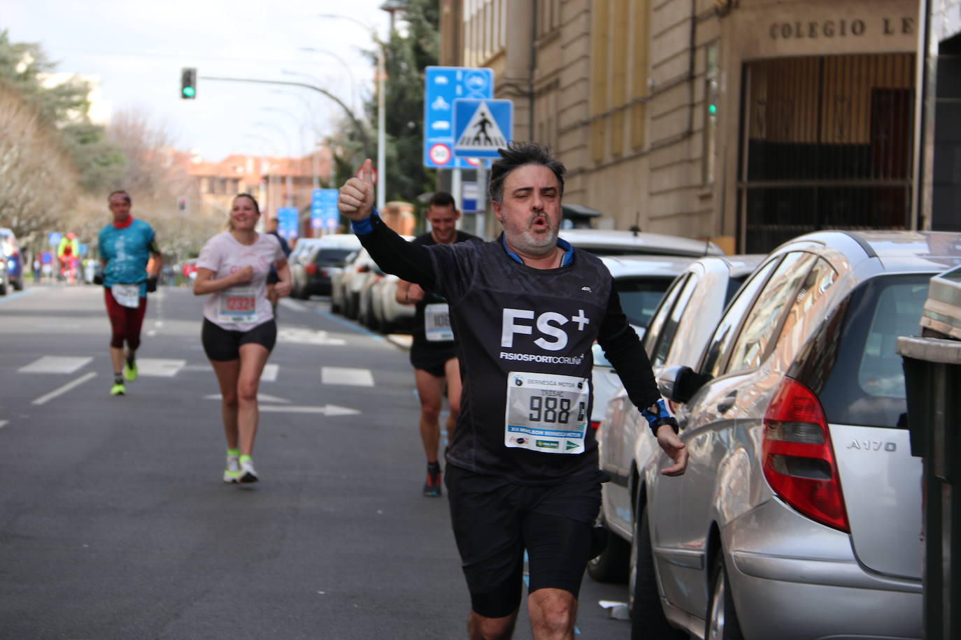 Fotos: Llegada a meta de la Media Maratón