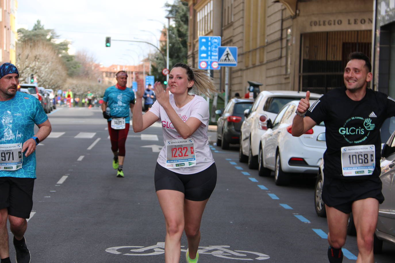 Fotos: Llegada a meta de la Media Maratón