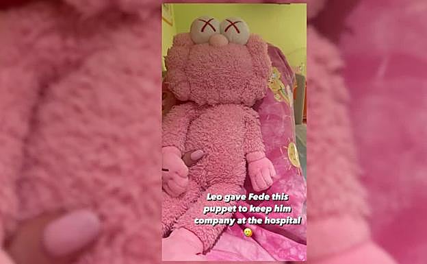 Bonito detalle para paliar los dolores del hospital. 