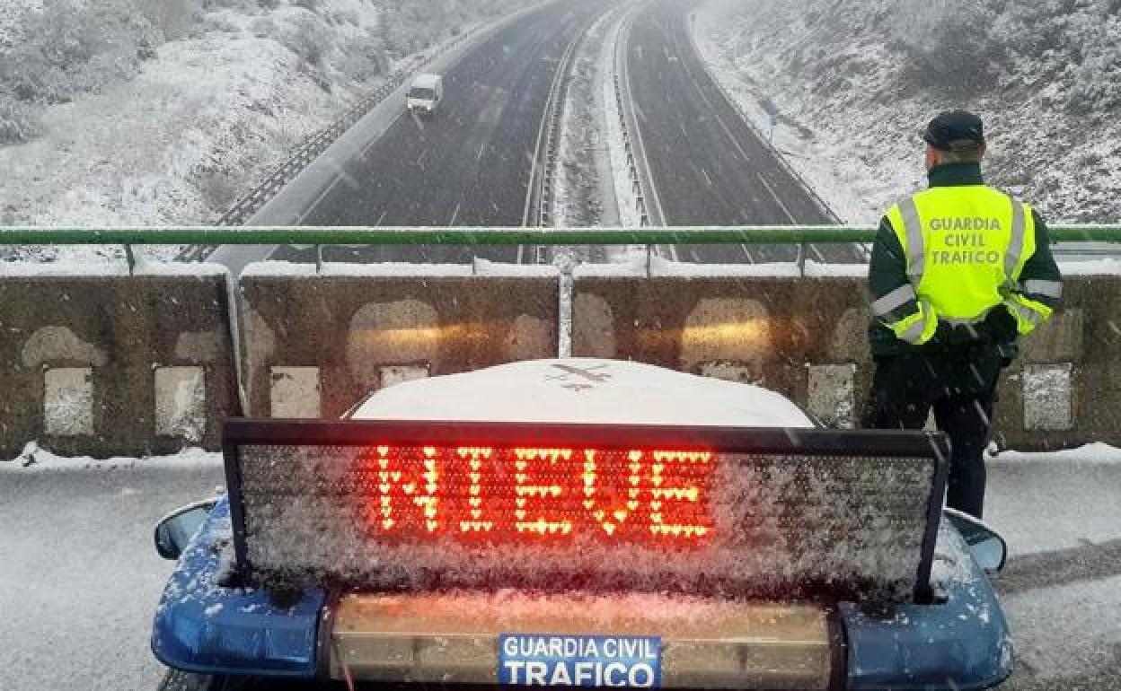 Se prevén nevadas en cualquier punto de la provincia a partir del viernes.