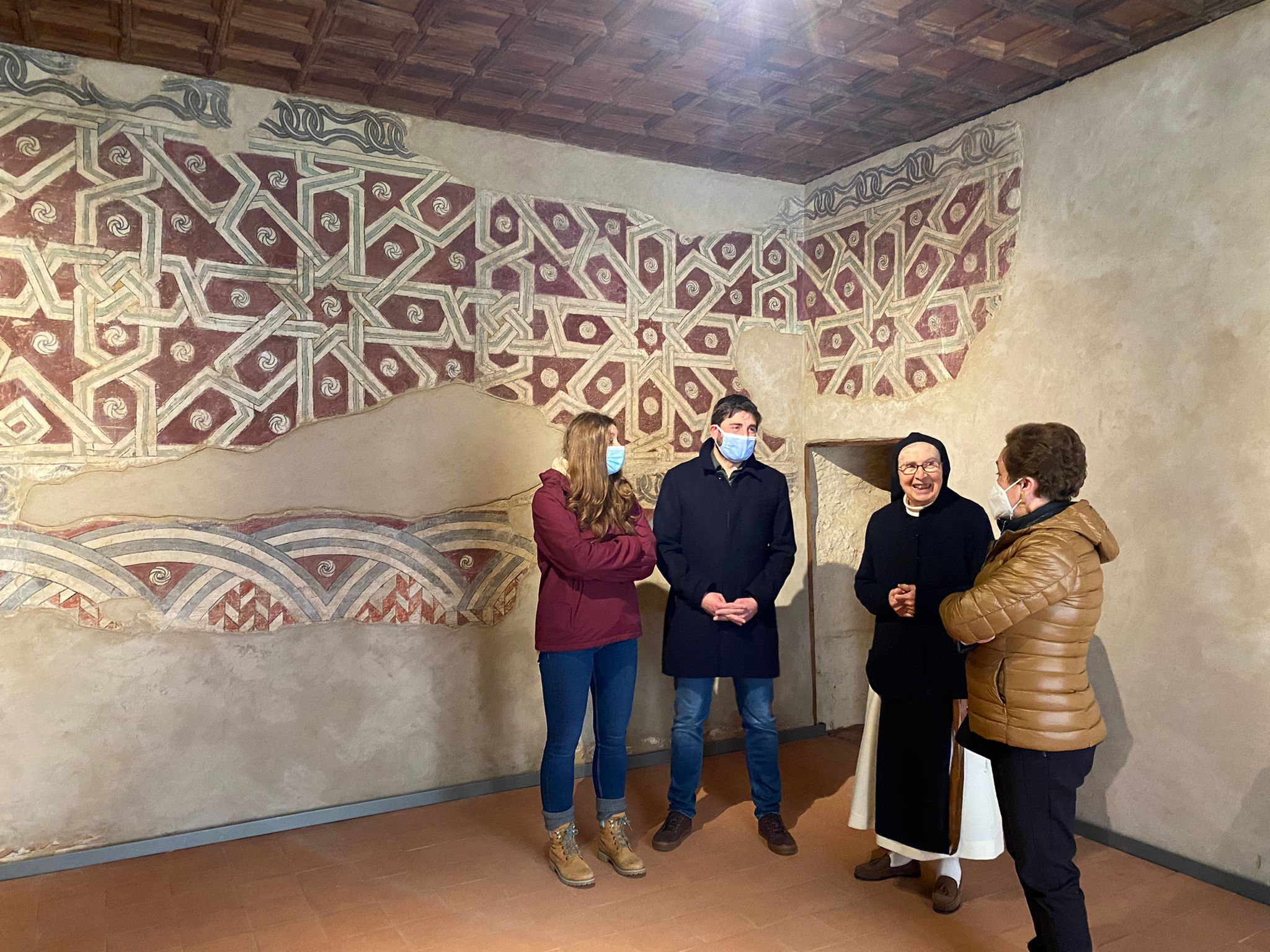 La Comisión Territorial de Patrimonio Cultural, celebrada de manera presencial en el Monasterio de Santa María en Carrizo de la Ribera