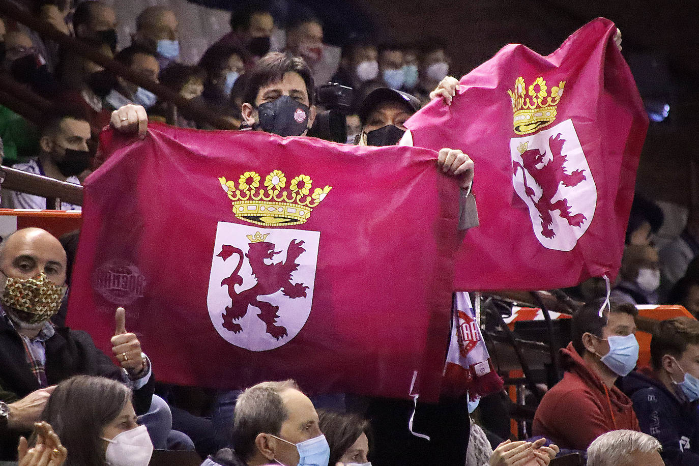 El conjunto leonés sigue con su tendencia al alza y gana a Incarlopsa Cuenca en el Palacio