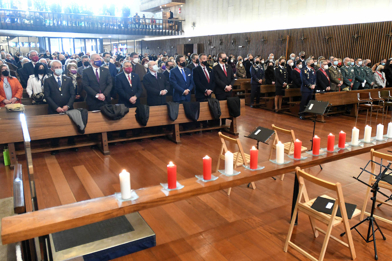 Fotos: Plegaria a la Virgen del Camino