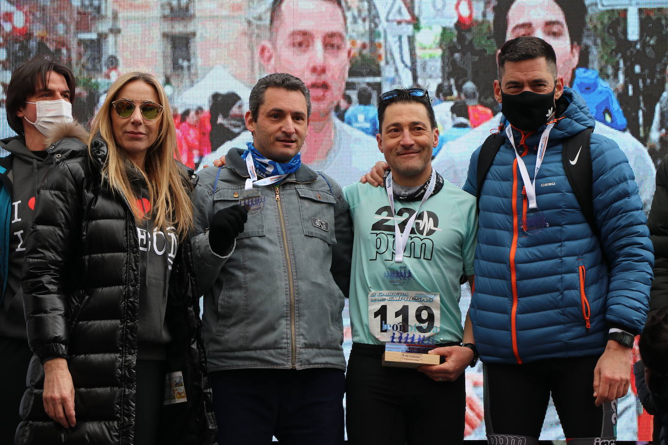 Individuales, por parejas, mixtos y por equipos, éstos son los ganadores de la III edición de la Carrera de las Empresas organizada por Leonoticias.