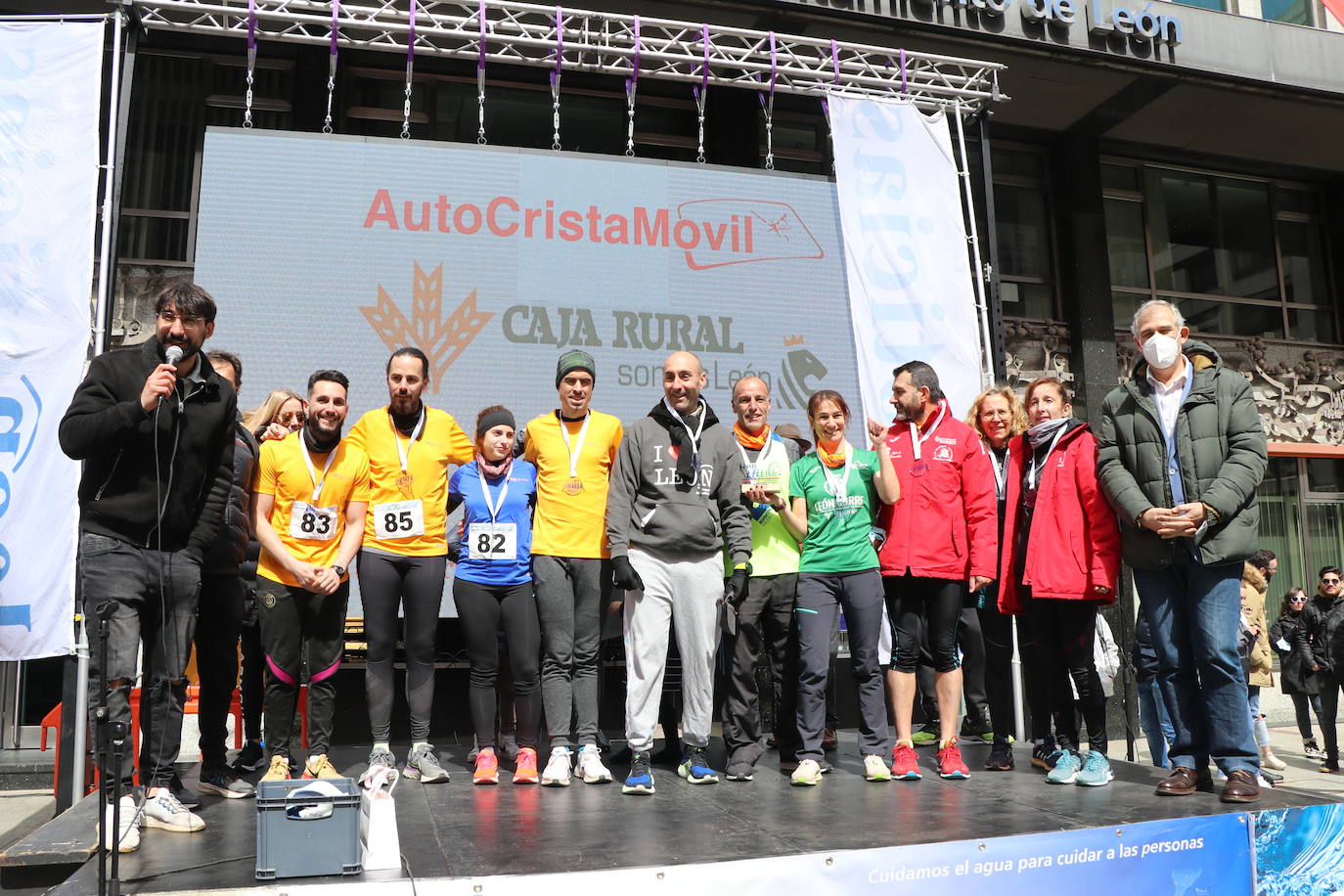 Individuales, por parejas, mixtos y por equipos, éstos son los ganadores de la III edición de la Carrera de las Empresas organizada por Leonoticias.