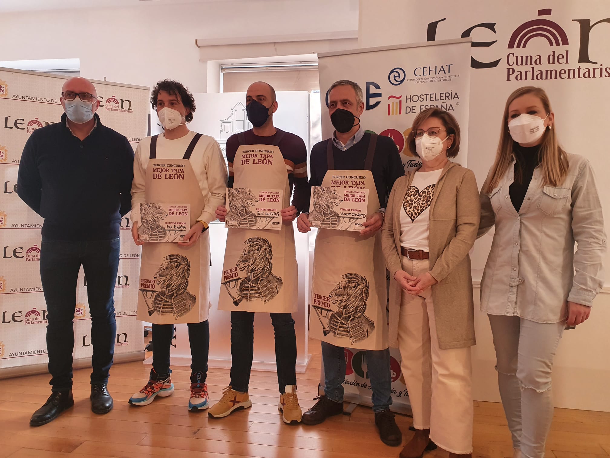 El III Concurso a la Mejor Tapa de León que se ha celebrado del 17 al 27 de marzo ha entregado sus premios este lunes, 4 d abril 