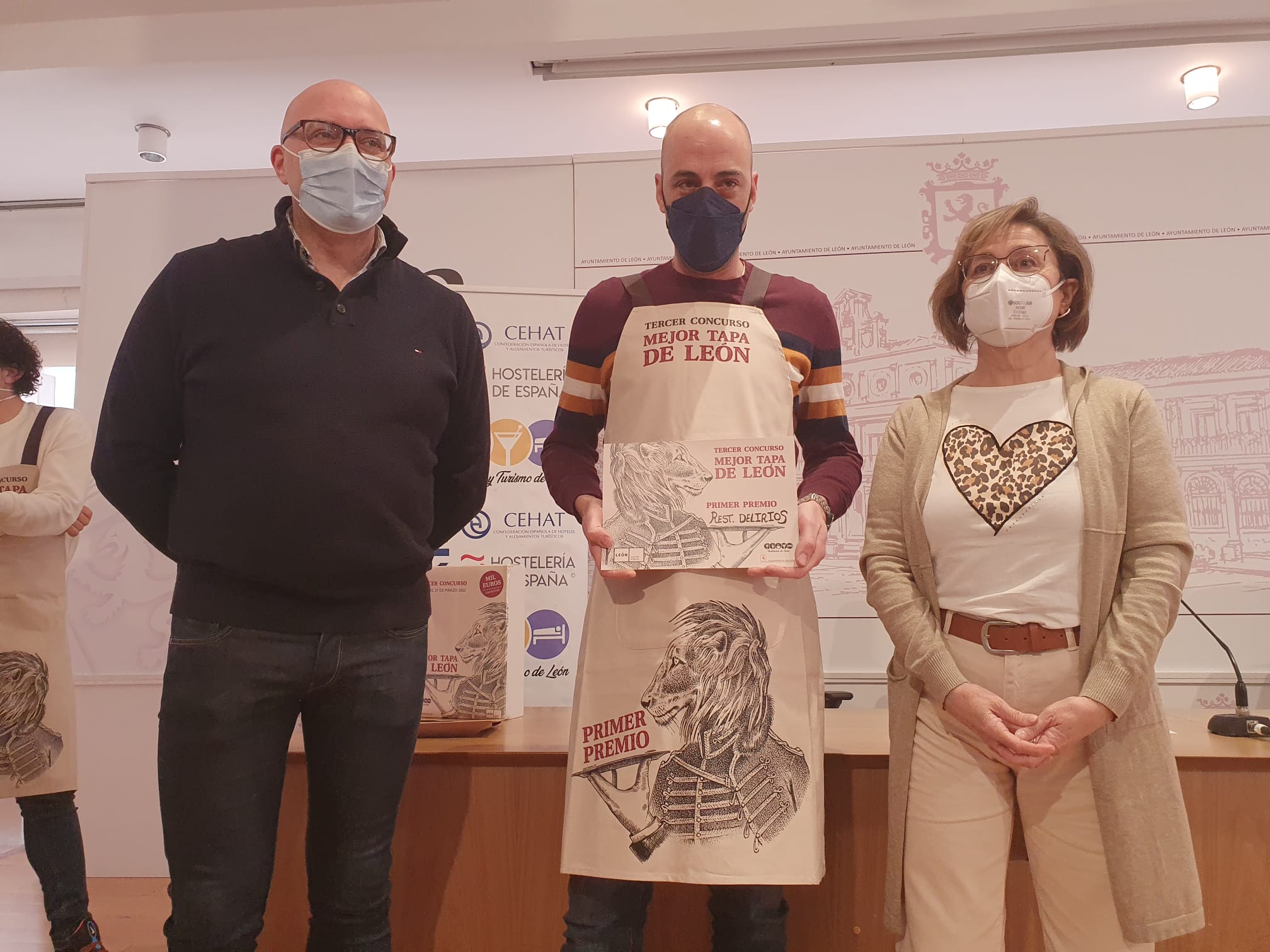 El III Concurso a la Mejor Tapa de León que se ha celebrado del 17 al 27 de marzo ha entregado sus premios este lunes, 4 d abril 