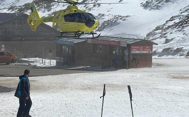 Los dos esquiadores implicados en el accidente pertenecían al mismo grupo de amigos y naturales de Guardo