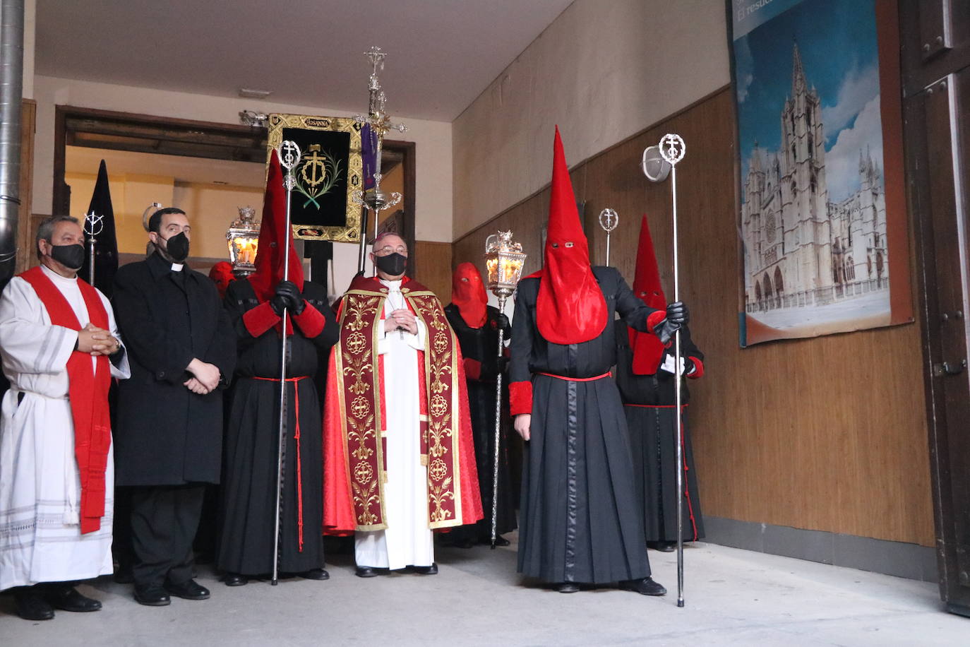 Imagen de la procesión de la Cofradía de Nuestro Señor Jesús de la Redención. 