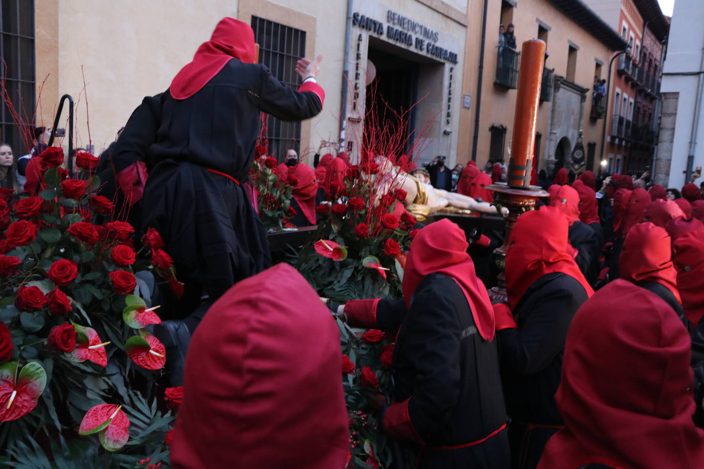Imagen de la procesión de la Cofradía de Nuestro Señor Jesús de la Redención. 