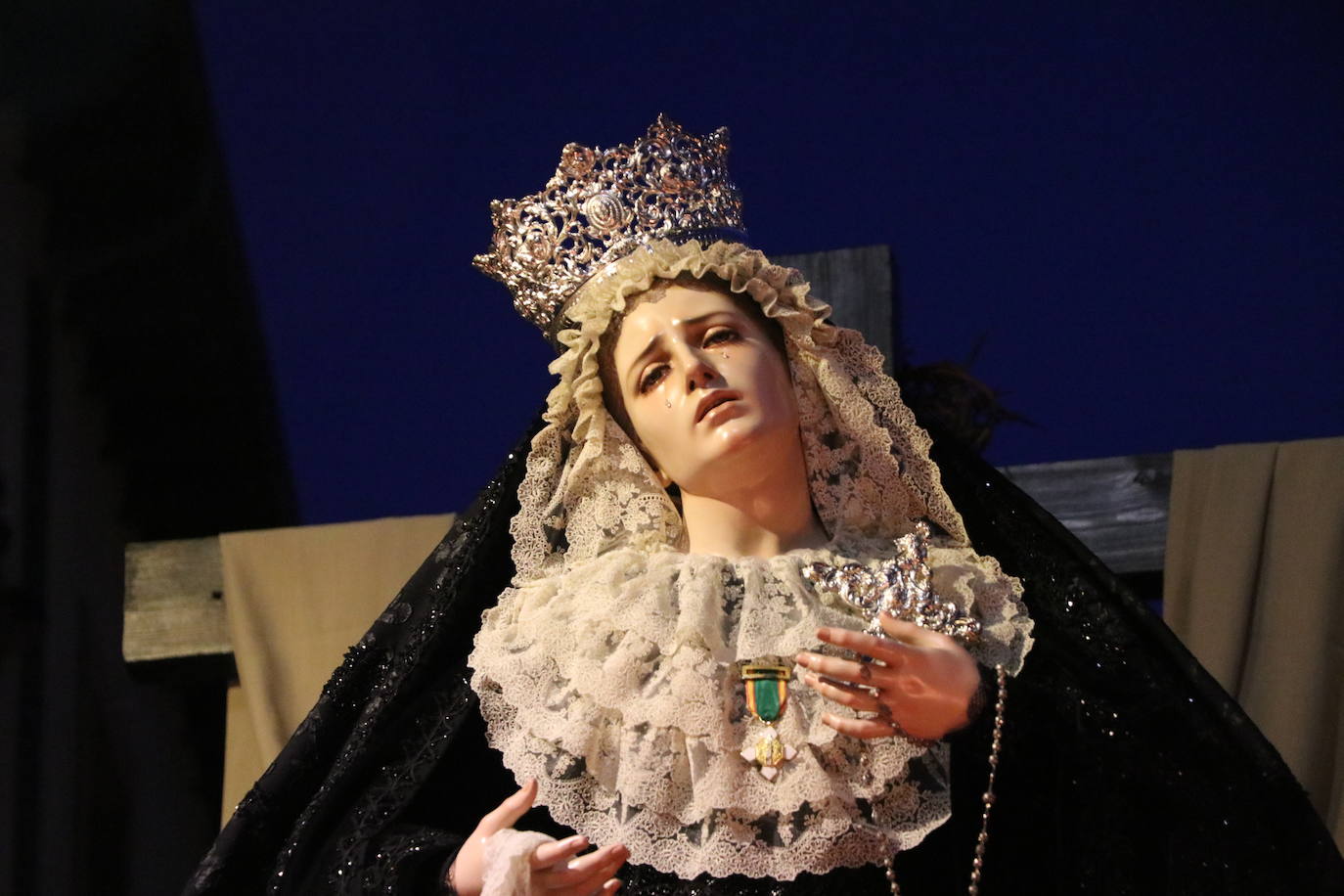 Imagen de la procesión de la Cofradía de Nuestro Señor Jesús de la Redención. 