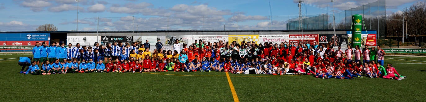 Fotos: El Olímpico de León vive por el fútbol