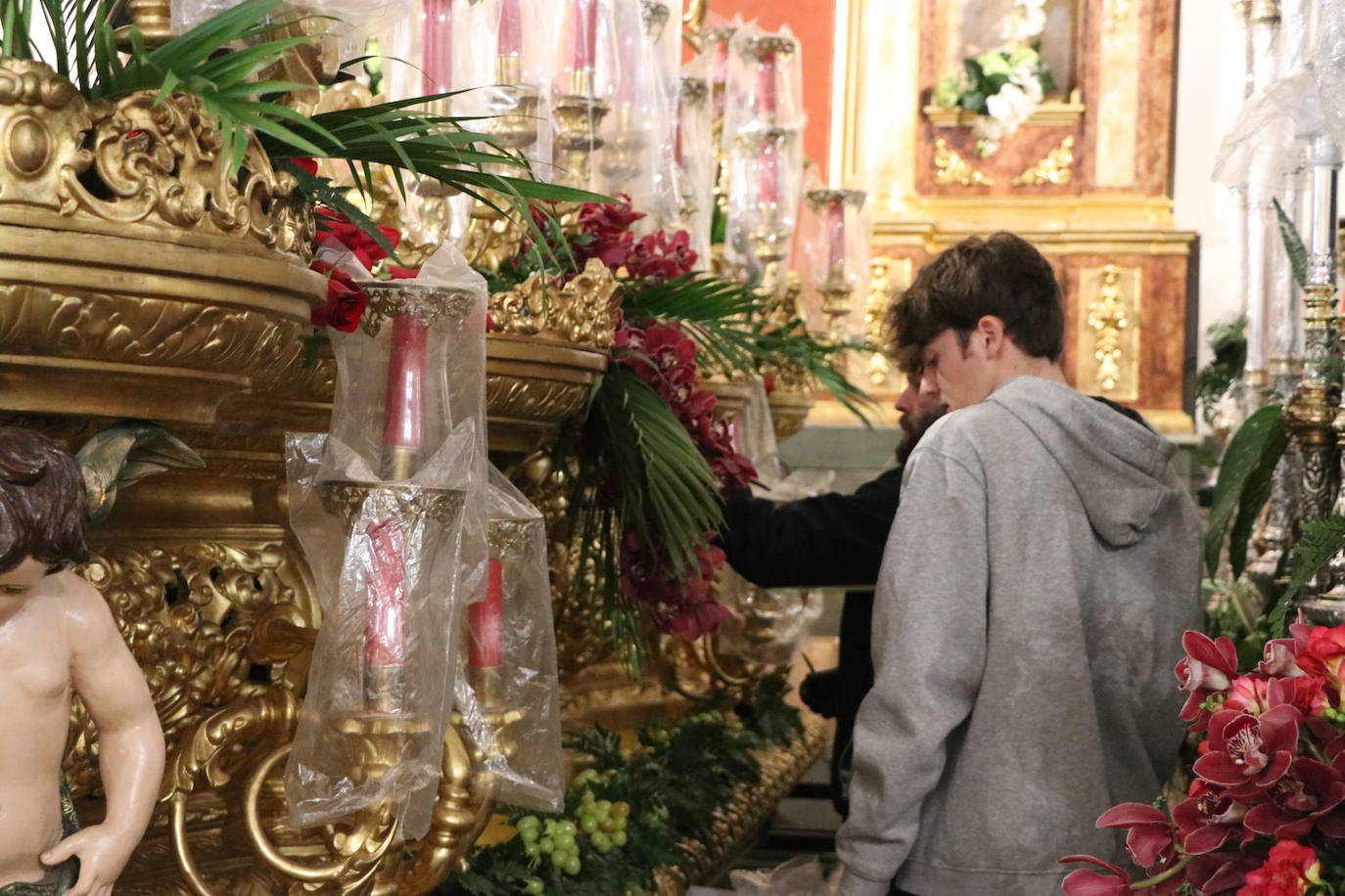 Fotos: El Nazareno prepara Los Pasos