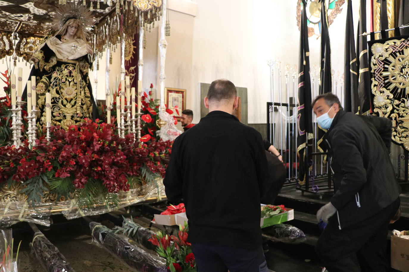 Fotos: El Nazareno prepara Los Pasos