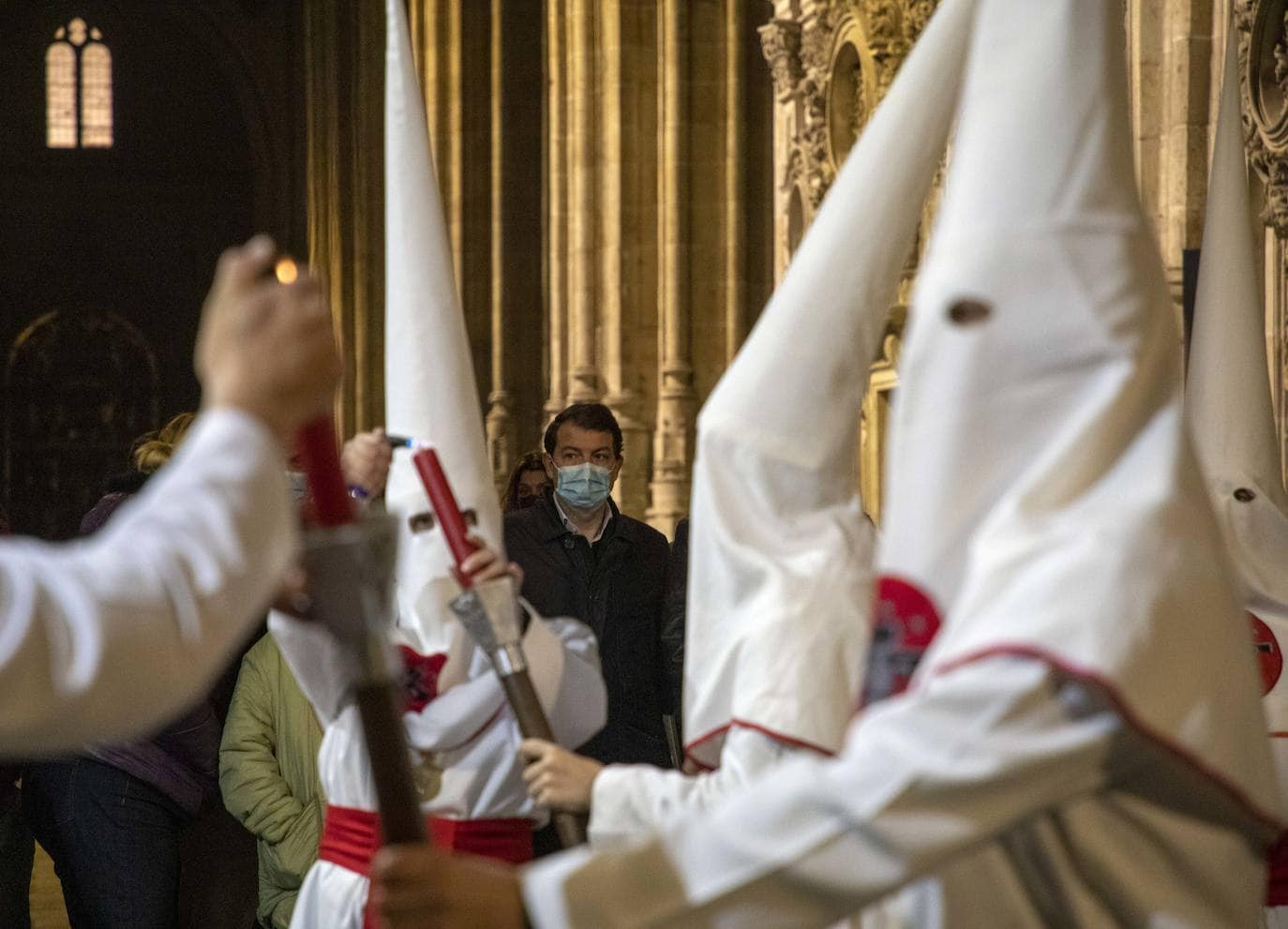 Procesión de la Real cofradía penitencial del Cristo Yacente de la Misericordia y de la agonía redentora. 