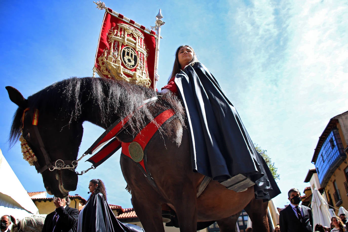 Fotos: Pregón a caballo