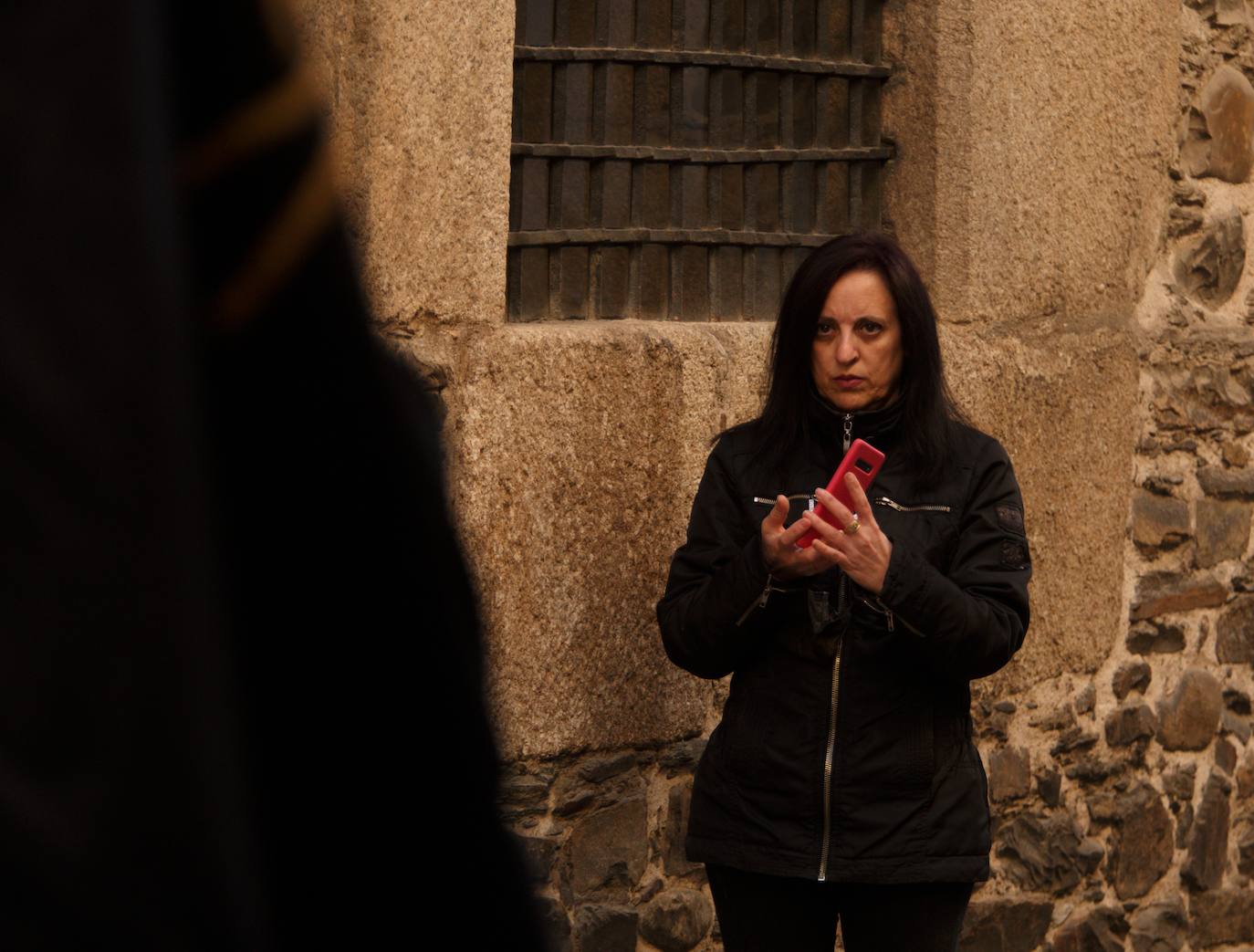 Ponferrada vive uno de sus actos centrales de la Semana Santa con esta procesión del Encuentro.