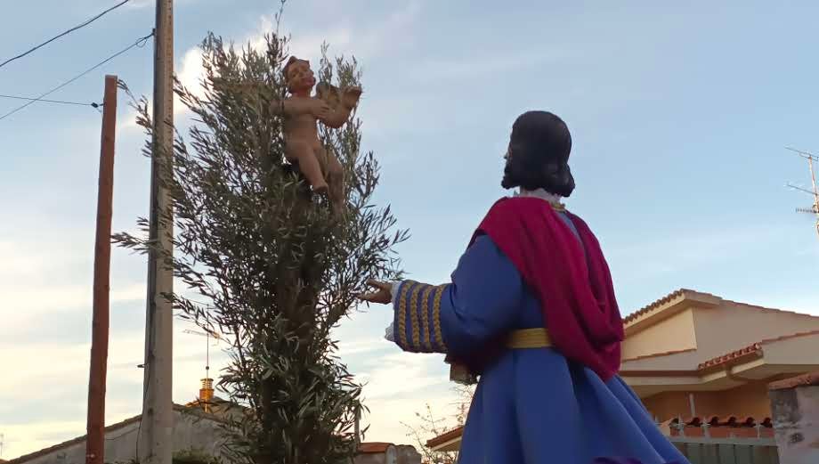 La procesión de la Oración en el Huerto es uno de los actos centrales de la Semana Santa facundina