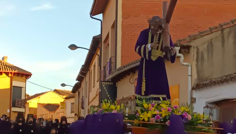 La procesión de la Oración en el Huerto es uno de los actos centrales de la Semana Santa facundina