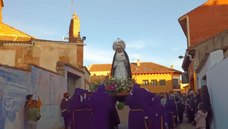 La procesión de la Oración en el Huerto es uno de los actos centrales de la Semana Santa facundina