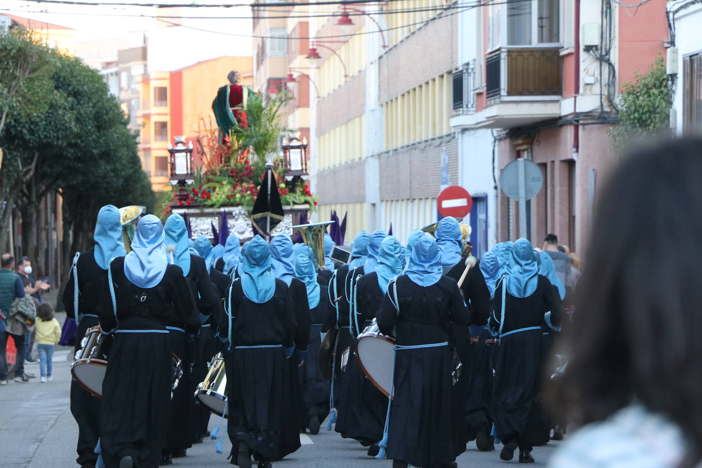 Procesión de La Soledad, dentro de la Cofradía de Jesús Divino Obrero. 